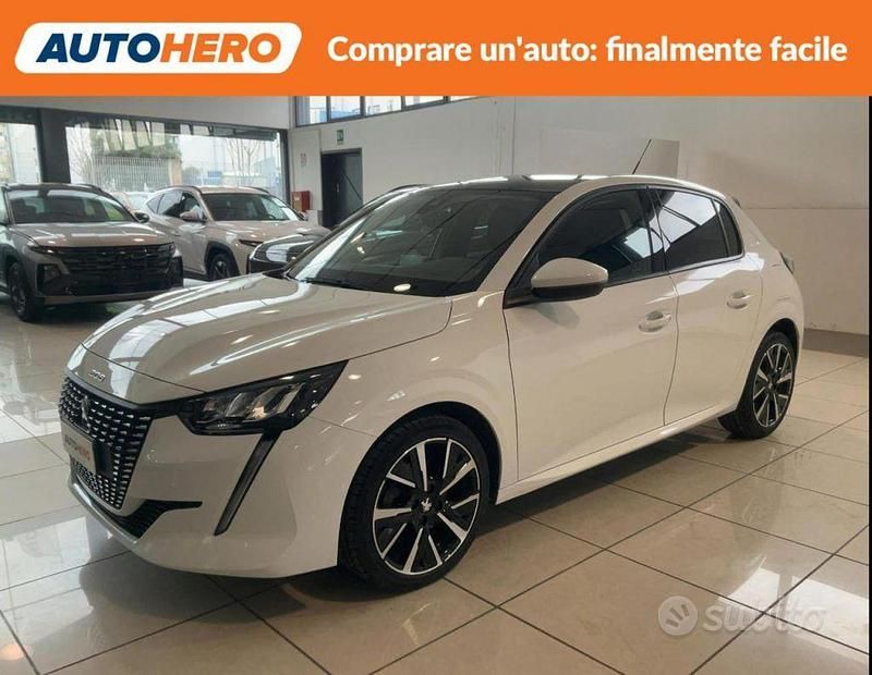 Usata Peugeot 208 Allure 101 CV (74 kW) 2020 Bianco Utilitaria