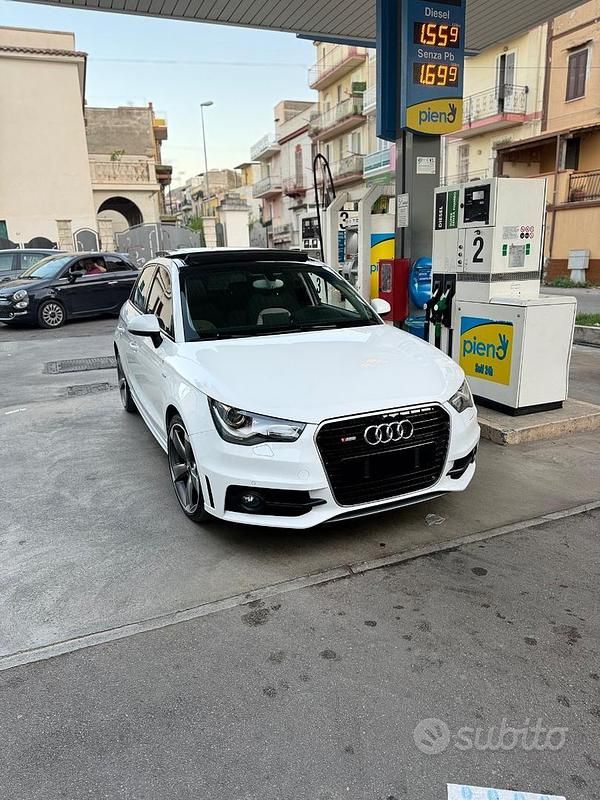 Usata Audi A1 S-Line 2012 Bianco Utilitaria