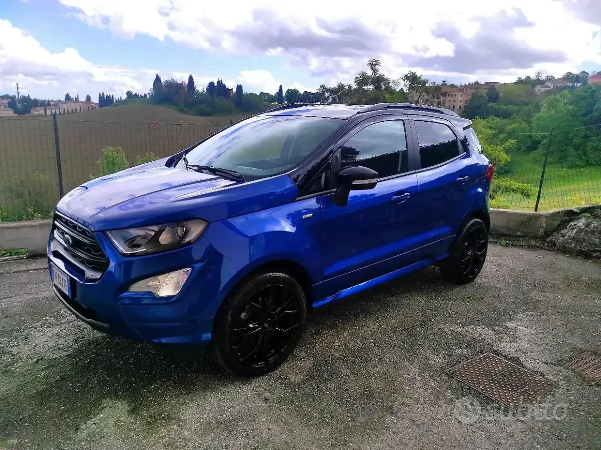 Usata Ford Ecosport ST-Line 99 CV (72 kW) 2019 Bluazzurro SUV