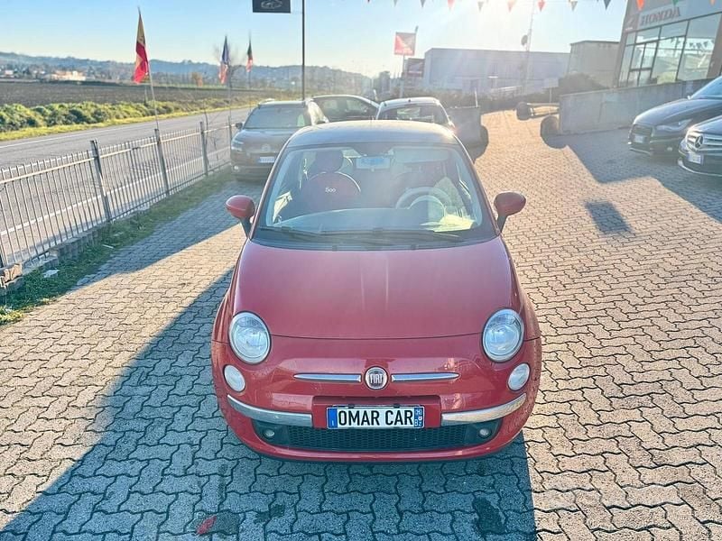 Usata Fiat 500 74 CV (54 kW) 2008 Rosso Berlina