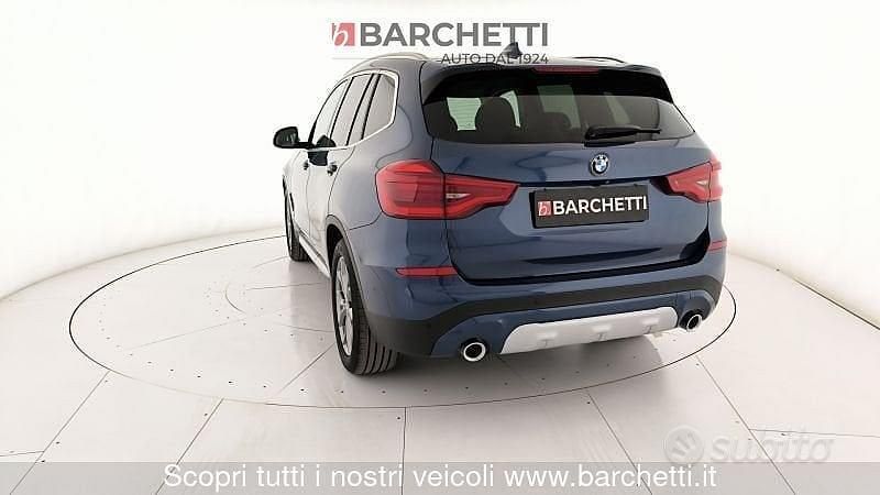 Usata BMW X3 xLine 190 CV (139 kW) 2021 Blu SUV