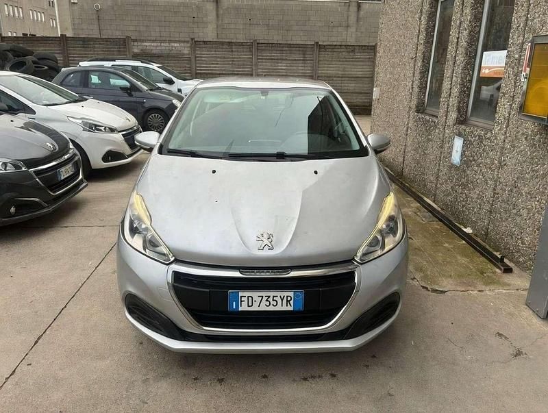 Usata Peugeot 208 Allure 82 CV (60 kW) 2016 Argento Utilitaria