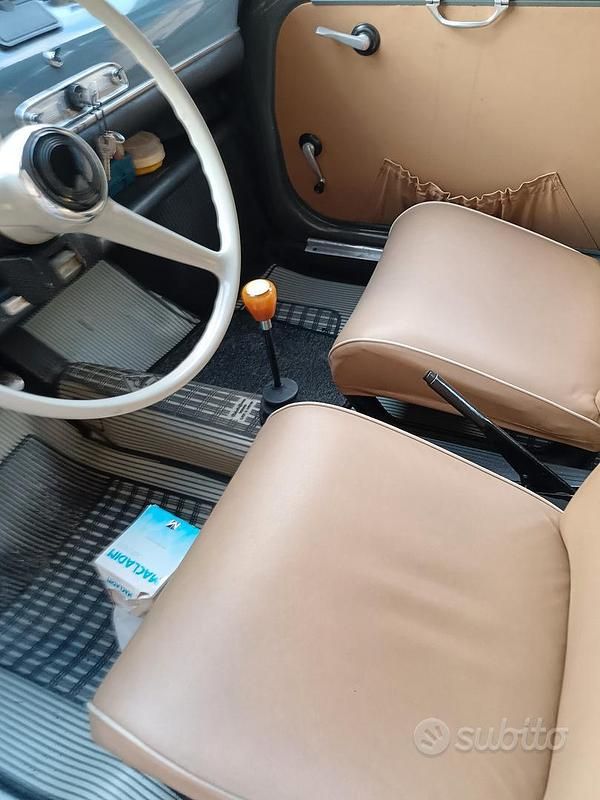 Usata Fiat 600D 1960 Grigio Utilitaria