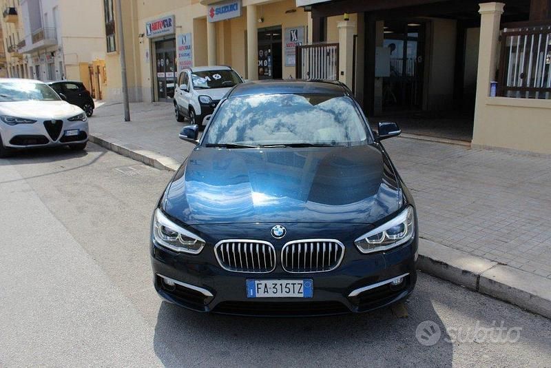 Usata BMW 116 108 CV (79 kW) 2015 Verde Utilitaria
