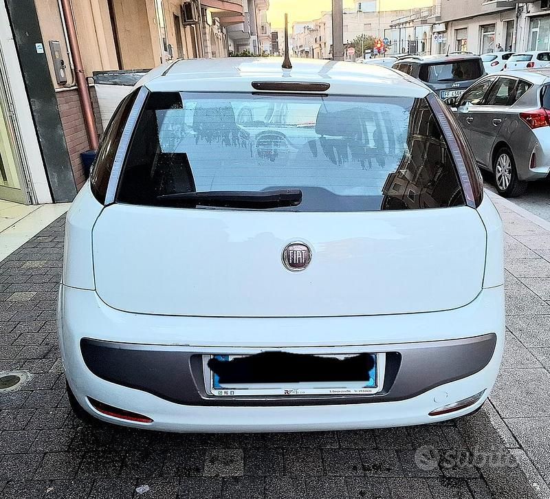 Usata Fiat Punto Evo 2011 Bianco Utilitaria