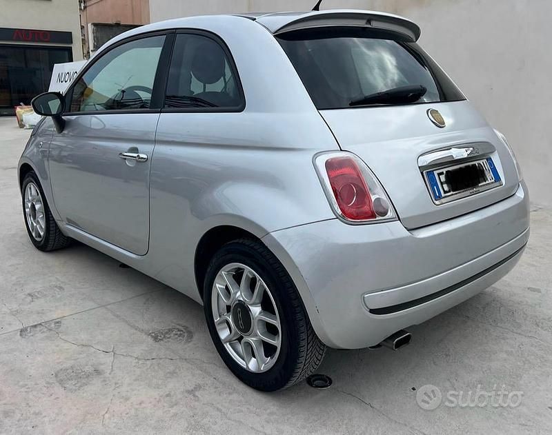 Usata Fiat 500 Sport 69 CV (50 kW) 2011 Grigio Utilitaria