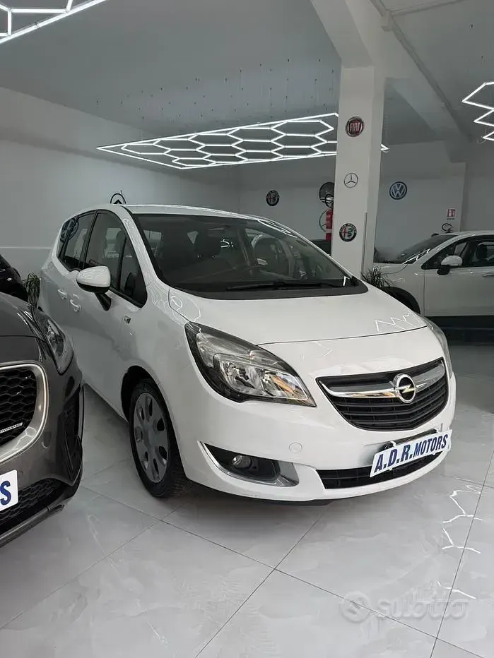 Gebraucht Opel Meriva Cosmo 120 PS (88 kW) 2014 Weiß Van / Kleinbus