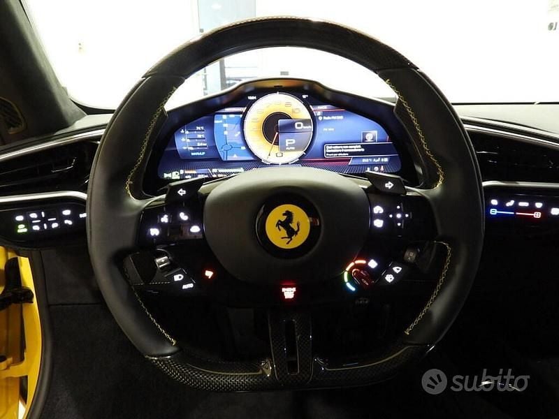 Ny Ferrari 296 829 HK (609 kW) 2025 Gul Coupe