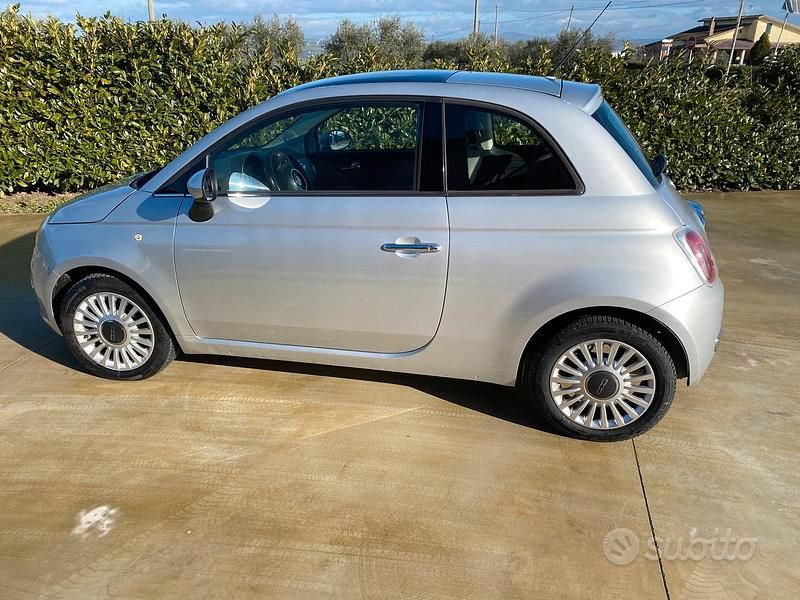 Usata Fiat 500 Lounge 69 CV (50 kW) 2012 Grigio Berlina