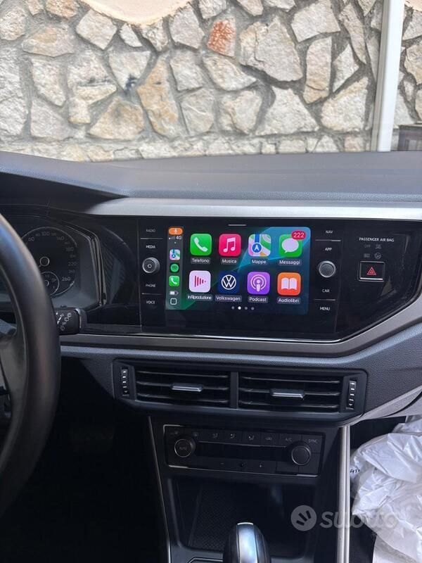 Usata VW Polo 95 CV (69 kW) 2021 Grigio Utilitaria