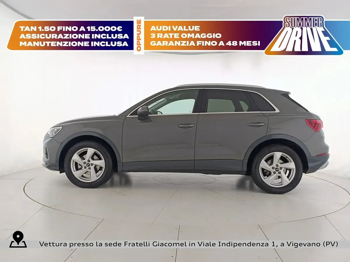 Usata Audi Q3 Advanced 150 CV (110 kW) 2025 Grigio chronos metallizzato SUV