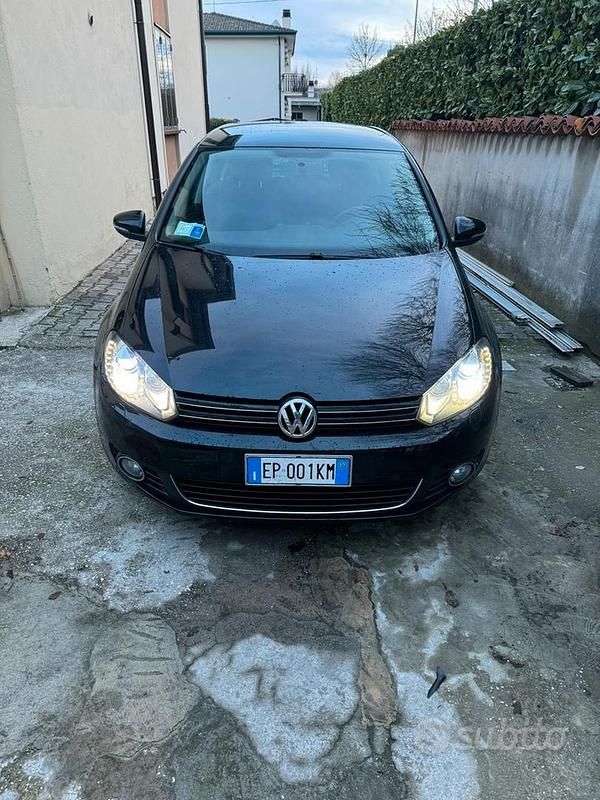 Usata VW Golf VII Highline 140 CV (102 kW) 2012 Nero Berlina
