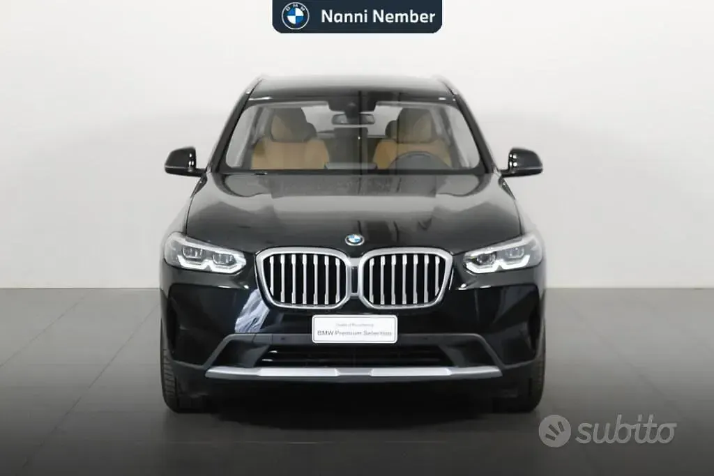 Usata BMW X3 184 CV (135 kW) 2022 Nero SUV