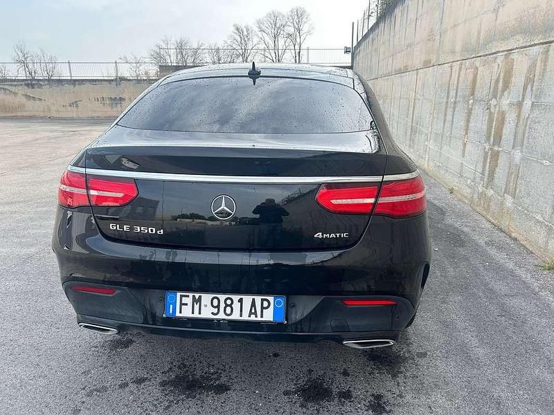 Usata Mercedes GLE350 Premium 258 CV (189 kW) 2017 Nero Coupé