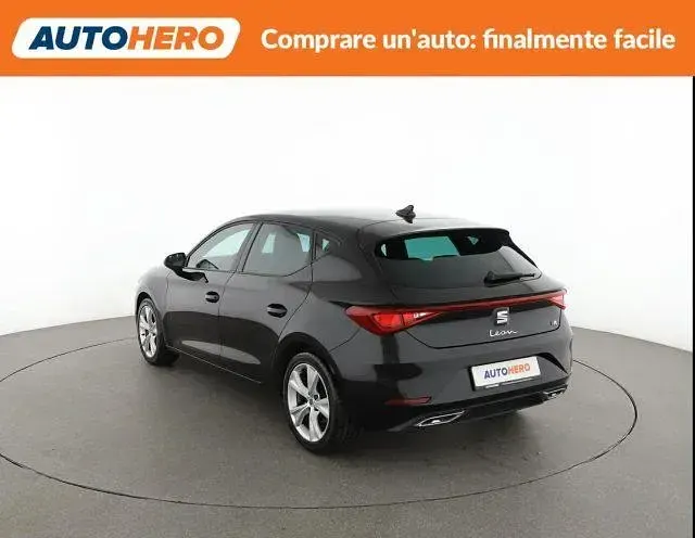 Usata Seat Leon FR 110 CV (80 kW) 2021 Nero Berlina