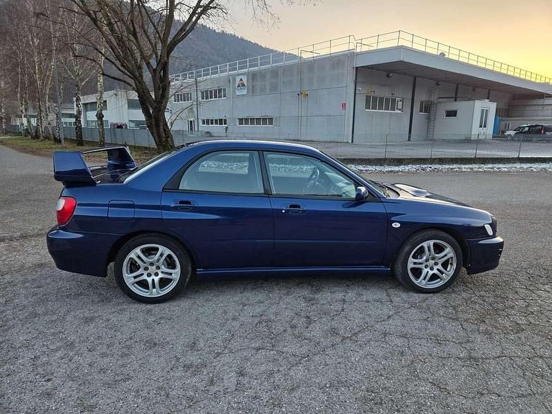 Usata Subaru Impreza 218 CV (160 kW) 2002 Blu/azzurro Berlina