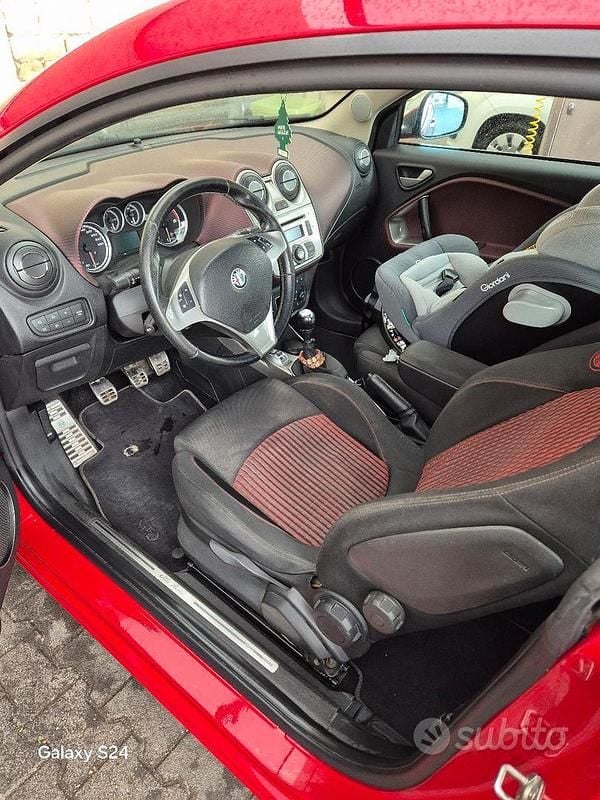 Usata Alfa Romeo MiTo 120 CV (88 kW) 2009 Rosso Utilitaria