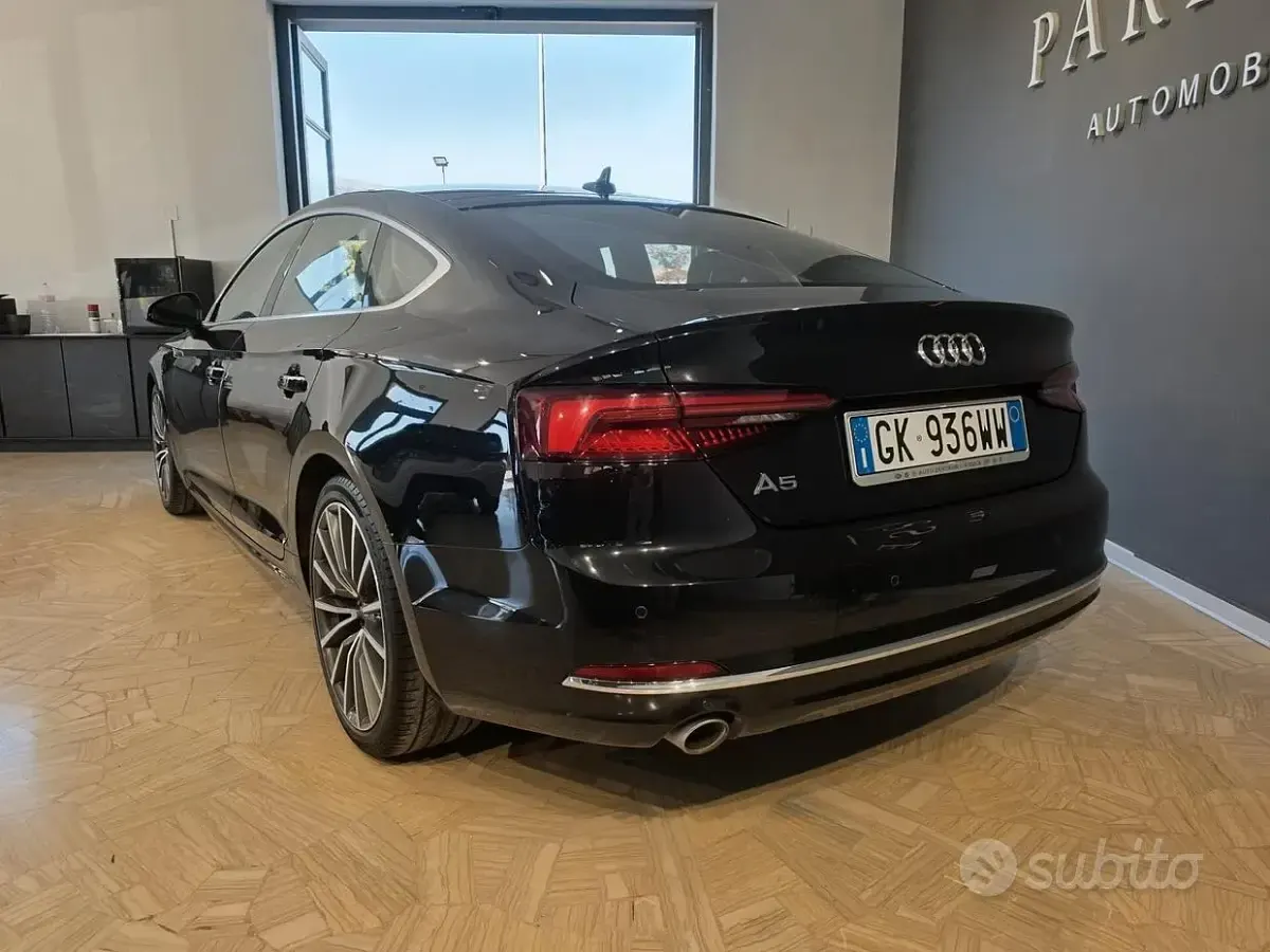 Usata Audi A5 Advanced Plus 150 CV (110 kW) 2018 Nero Coupé