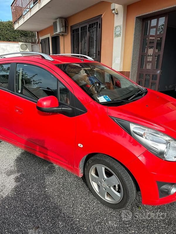 Usata Chevrolet Spark 2010 Rosso Utilitaria