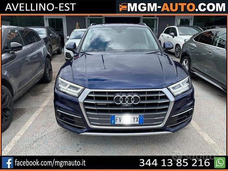 Usata Audi Q5 Sport 190 CV (139 kW) 2019 Blu SUV