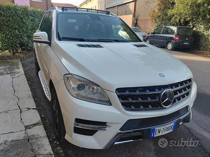 Usata Mercedes ML350 Premium 258 CV (189 kW) 2013 Bianco SUV