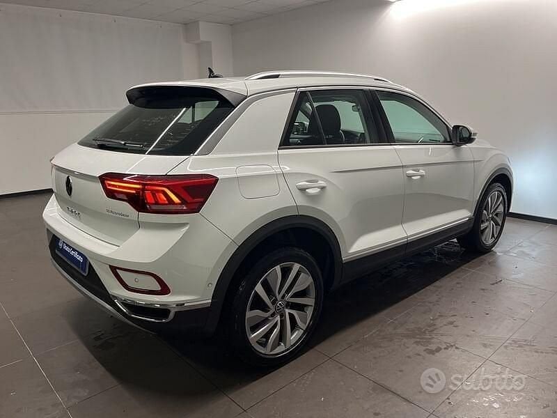 Usata VW T-Roc Style 116 CV (85 kW) 2024 Bianco SUV