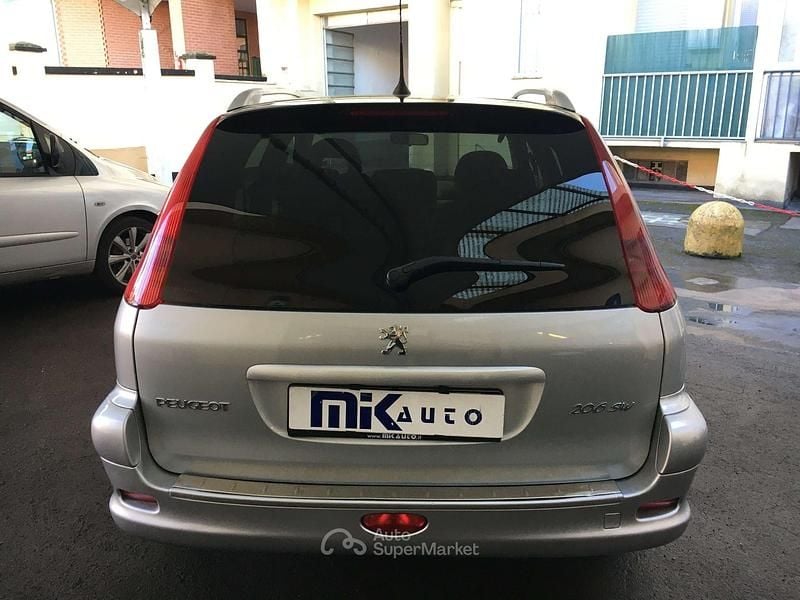 Usata Peugeot 206 Quiksilver 88 CV (64 kW) 2005 Chiaro Station wagon