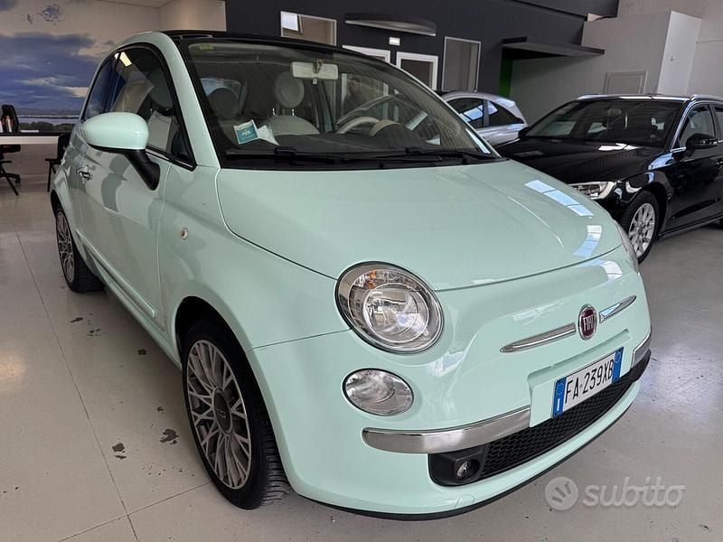 Usata Fiat 500 Lounge 69 CV (50 kW) 2015 Blu Berlina