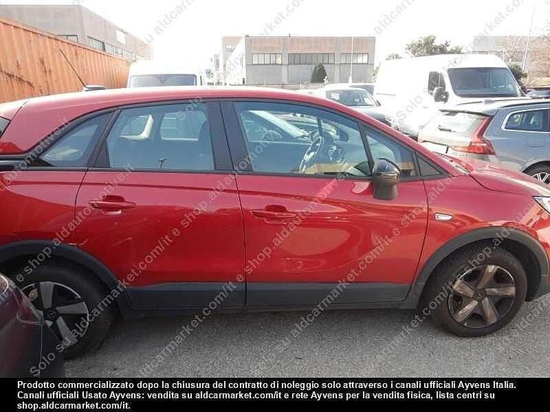 Usata Opel Crossland X Edition 110 CV (80 kW) 2022 Rosso SUV