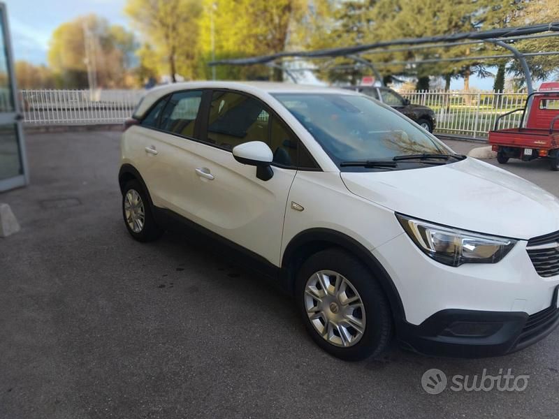Usata Opel Crossland X 82 CV (60 kW) 2019 Bianco SUV