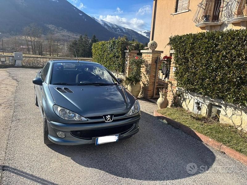 Usata Peugeot 206 2004 Grigio Cabrio
