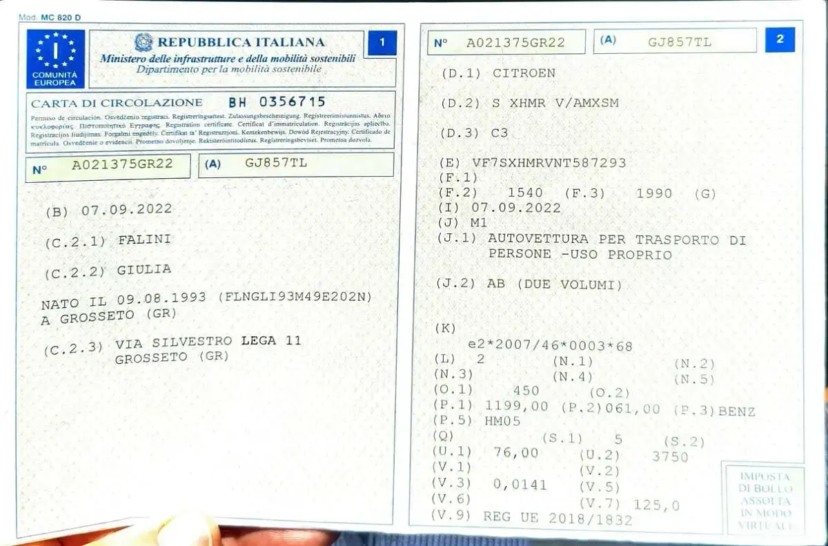 Usata Citroën C3 PureTech 83 CV (61 kW) 2022 Utilitaria
