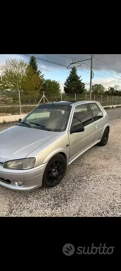 Usata Peugeot 106 Sport 75 CV (55 kW) 1999 Giallo Utilitaria