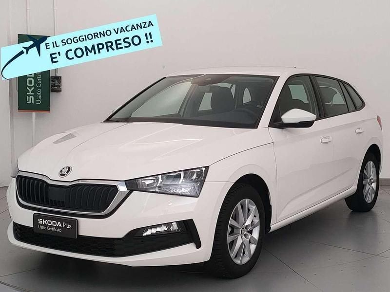 Bianco Usata 2022 Skoda Scala Ambition Due volumi | 18.900 € (Cara) - Immagine 1/3