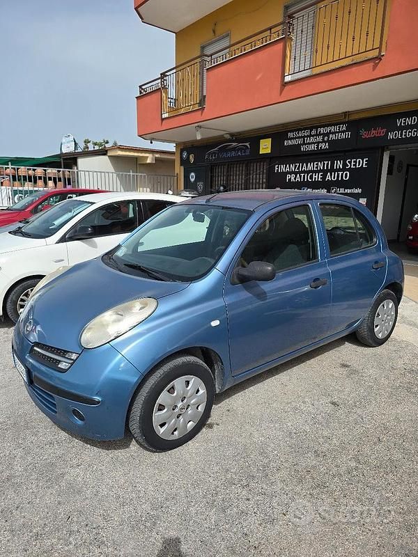 Usata Nissan Micra Visia 65 CV (47 kW) 2007 Blu Berlina