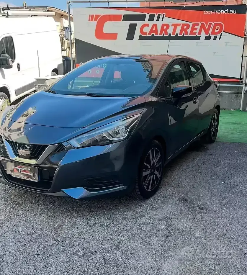 Usata Nissan Micra N-Connecta 90 CV (66 kW) 2019 Grigio Utilitaria