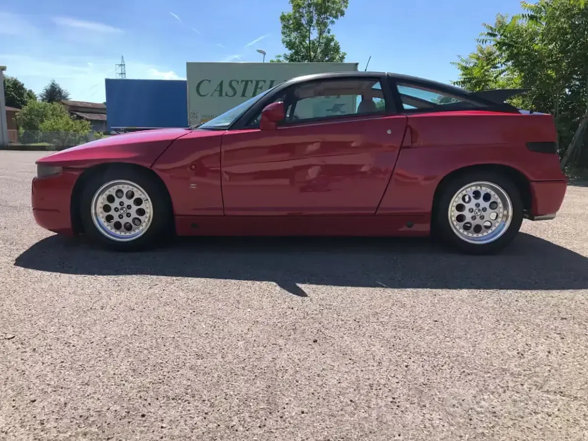 Usata Alfa Romeo SZ/RZ 210 CV (154 kW) 1992 Rosso Coupé