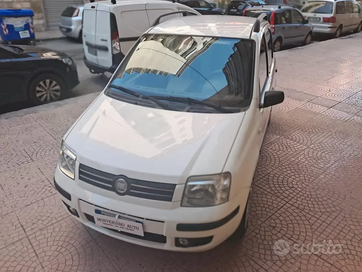 Usata Fiat Panda Dynamic 60 CV (44 kW) 2009 Bianco Utilitaria