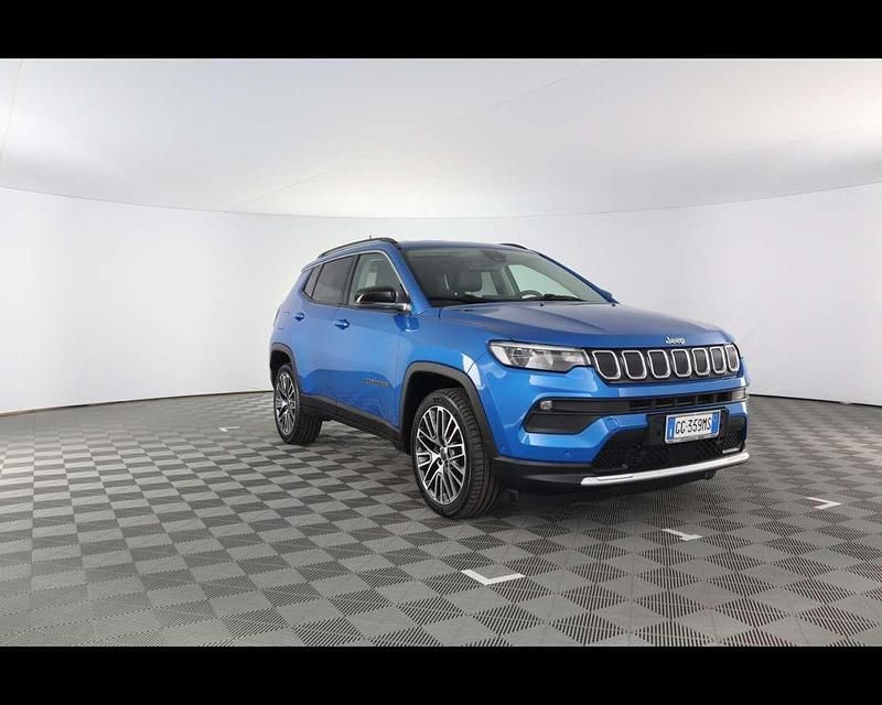 Usata Jeep Compass Limited 131 CV (96 kW) 2021 Azzurro / pastello SUV