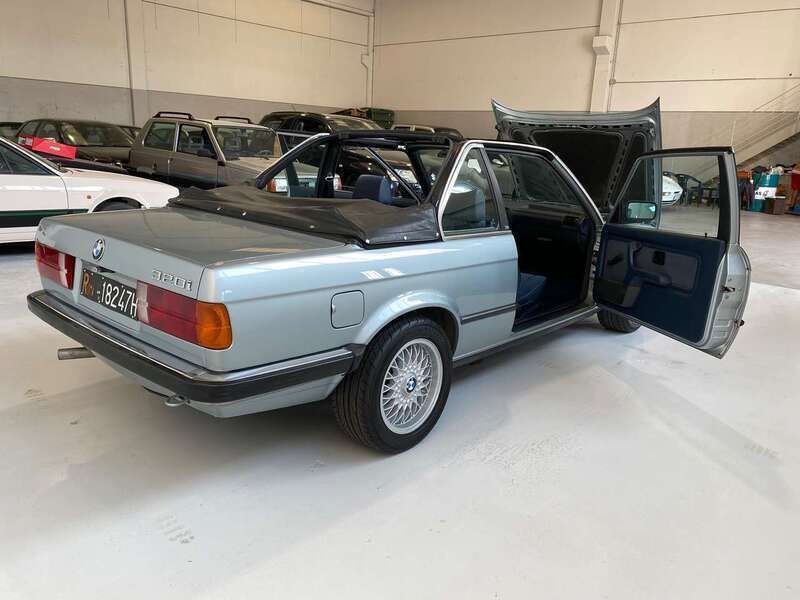 Usata BMW 320 Cabriolet 125 CV (91 kW) 1985 Argento Cabrio