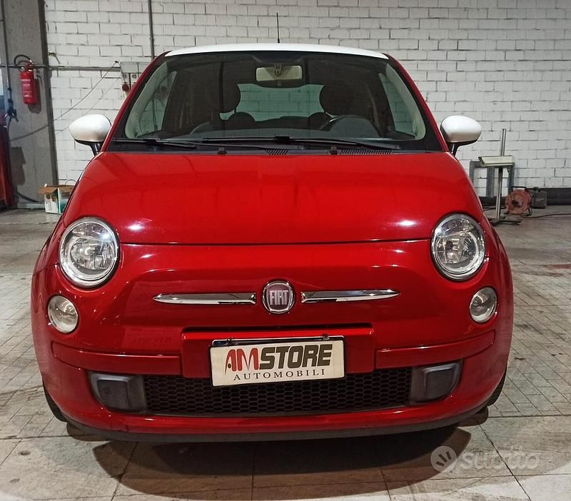 Usata Fiat 500 69 CV (50 kW) 2010 Rosso Berlina