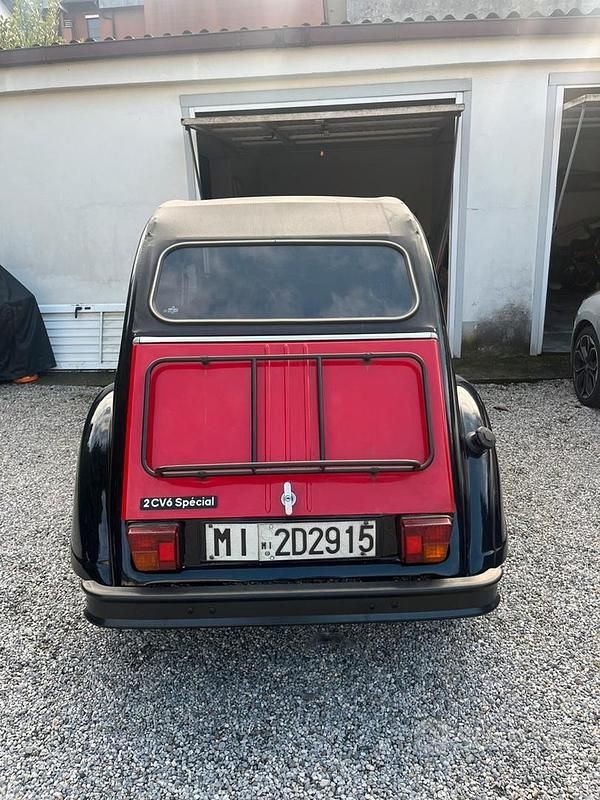 Usata Citroën 2CV 29 CV (21 kW) 1986 Rosso Berlina