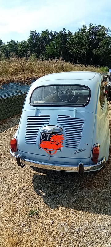 Usata Fiat 600D 1970 Blu