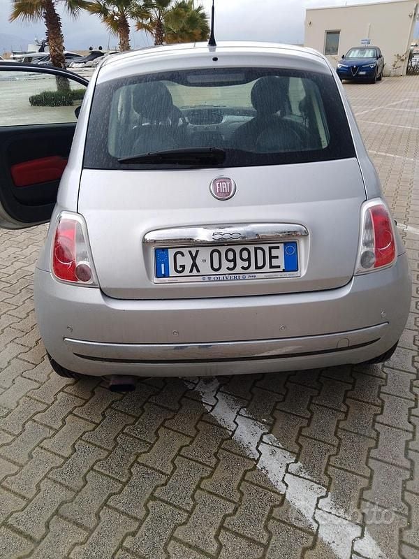 Usata Fiat 500 75 CV (55 kW) 2010 Grigio Berlina