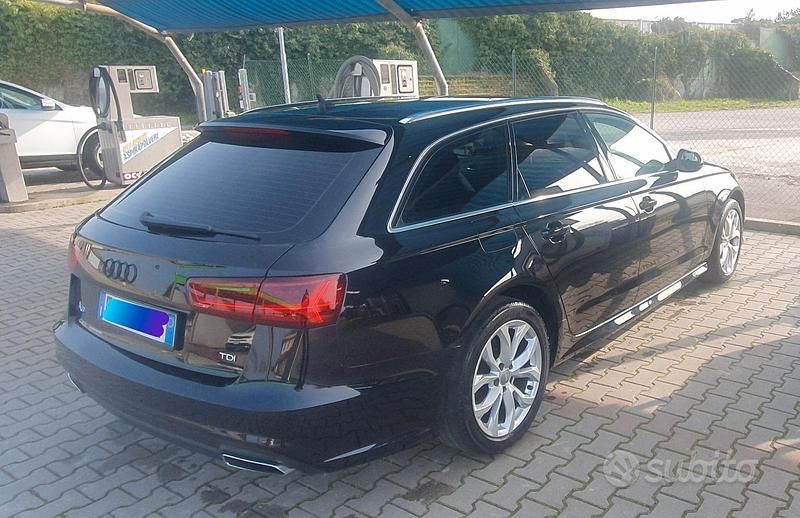 Usata Audi A6 190 CV (139 kW) 2017 Nero Station wagon