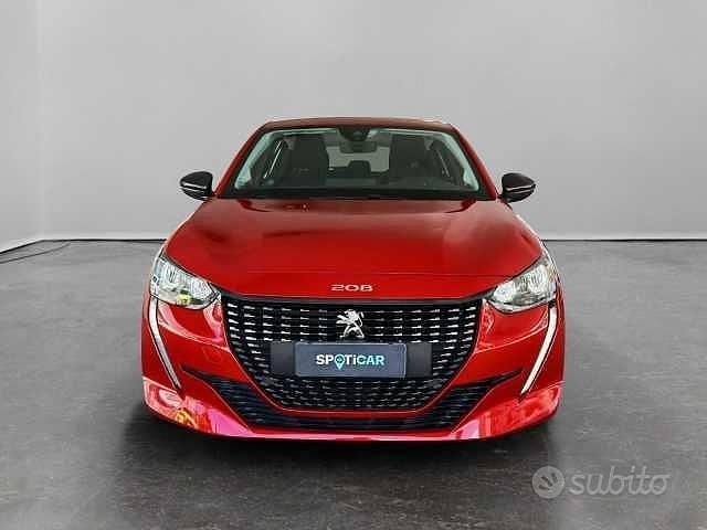 Usata Peugeot 208 Active 75 CV (55 kW) 2022 Rosso Utilitaria