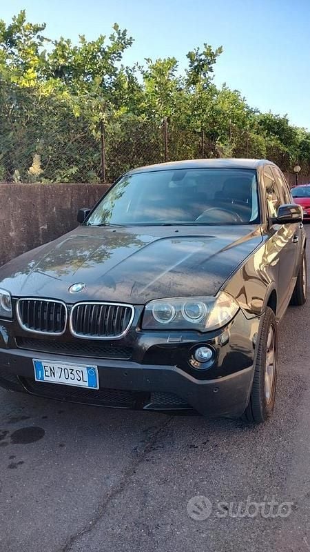 Usata BMW X3 177 CV (130 kW) 2007 Nero SUV