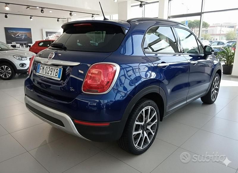 Usata Fiat 500X Cross 120 CV (88 kW) 2018 Blu SUV