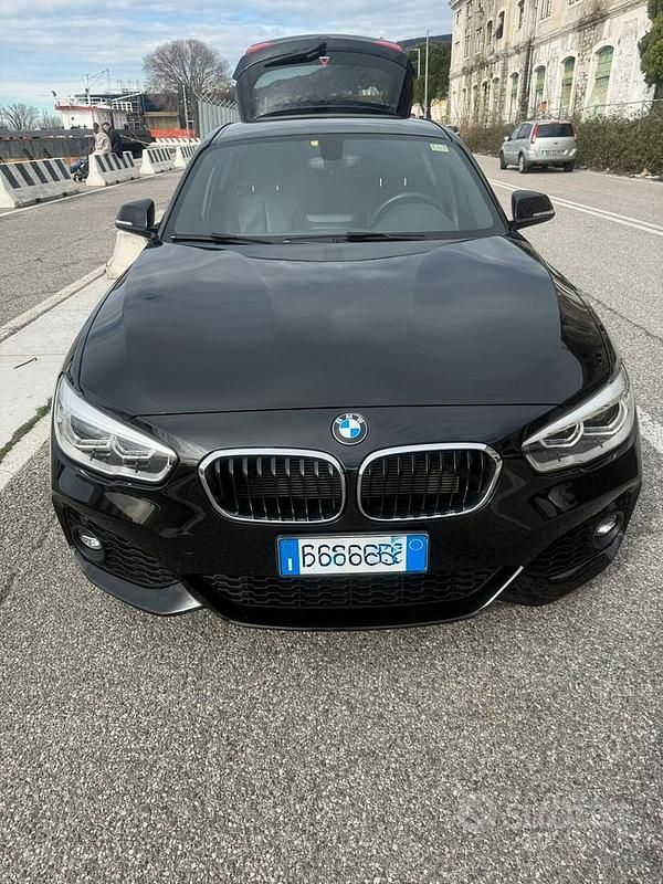 Usata BMW 116 M Sport 116 CV (85 kW) 2018 Nero Utilitaria