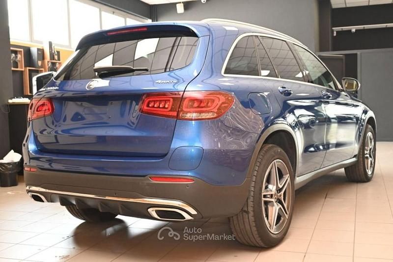 Usata Mercedes GLC450 Premium 306 CV (225 kW) 2022 Blu SUV
